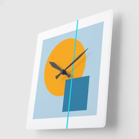 Drijvende Cirkel 4 Vierkante Klok (Hoek)