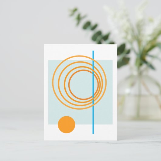 Drijvende Cirkel 5 Briefkaart (Staand voorkant)