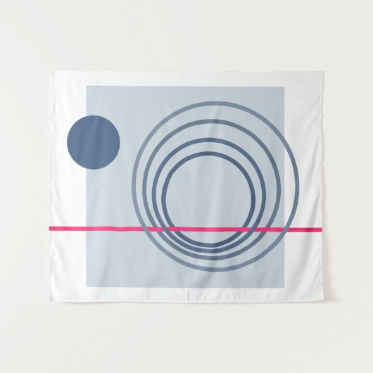 Drijvende Cirkel 5 Wandkleed (Voorkant (horizontaal))