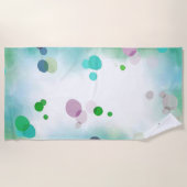 Drijvende Cirkelhanddoek Strandlaken (Voorkant)