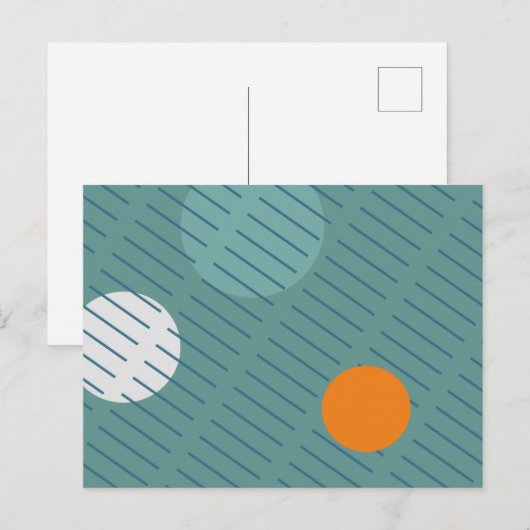 Drijvende Cirkels 1 Briefkaart (Voorkant / Achterkant)