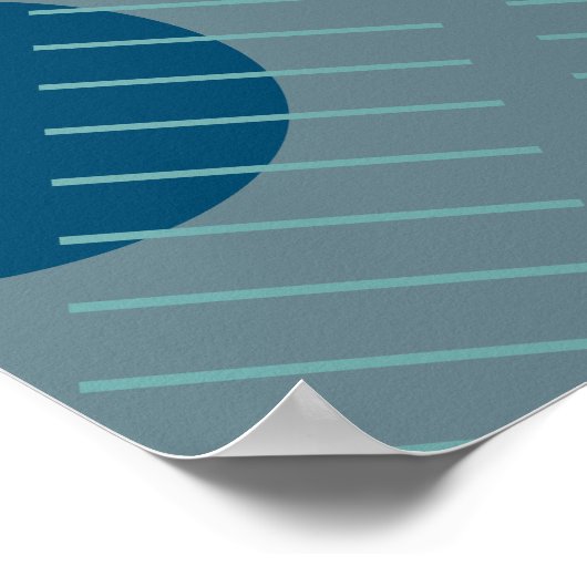 Drijvende Cirkels 1 Poster (Hoek)