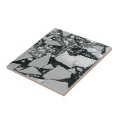 Drijvende delen van gebroken Arctisch ijs Tegeltje (Zijkant)