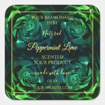 Drijvende donkergroene en Blauwgroen Rozen Product