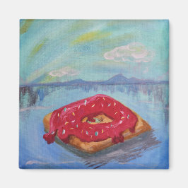 Drijvende Donut Magneet