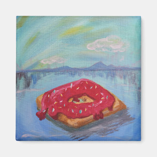 Drijvende Donut Magneet