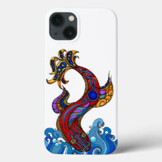 Drijvende drakenvis iPhone case