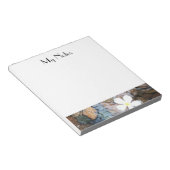 Drijvende frangipani notitieblok (Schuin)