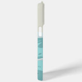 Drijvende Frangipanis op Beach Wave Meet Starfishe Case-Mate iPhone Case (Achterkant / Rechts)