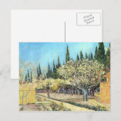 Drijvende fruittuin van Vincent van Gogh Briefkaart (Voorkant / Achterkant)