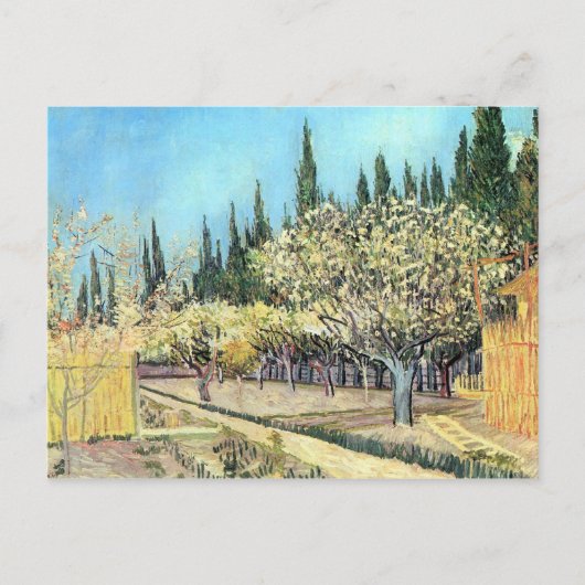 Drijvende fruittuin van Vincent van Gogh Briefkaart (Voorkant)