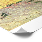 Drijvende fruittuin van Vincent van Gogh Poster (Hoek)