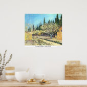 Drijvende fruittuin van Vincent van Gogh Poster (Keuken)