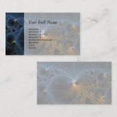 Drijvende gelei - fractale kunst visitekaartje (Voorkant / Achterkant)