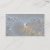 Drijvende gelei - fractale kunst visitekaartje (Achterkant)