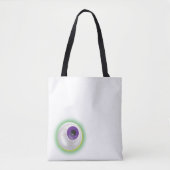 Drijvende glanzende Eyeball Eye Halloween Bag Tote Bag (Voorkant)