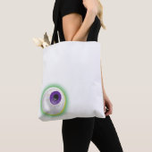 Drijvende glanzende Eyeball Eye Halloween Bag Tote Bag (Dichtbij)