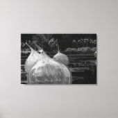 Drijvende glazen bollen canvas afdruk (Voorkant)