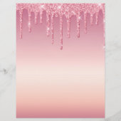 Drijvende Glitter EYELASH EXTENSION CONSENT FORM Flyer (Achterkant)