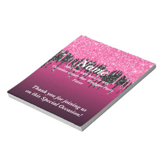 Drijvende Glitter Snoep Bar Wrapper Party Favors Notitieblok