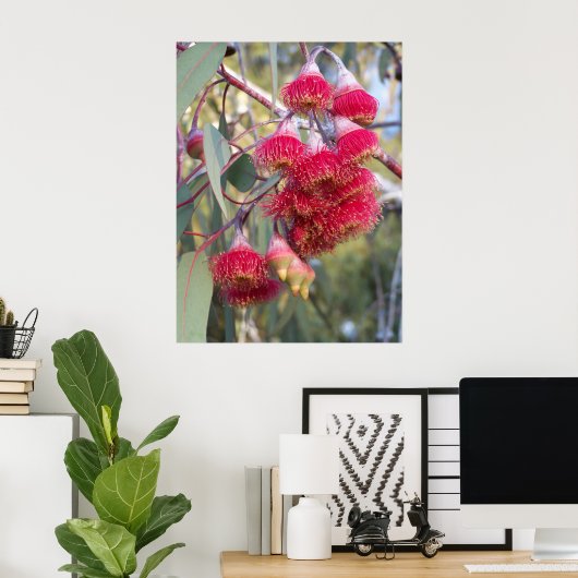 Drijvende gom poster (Thuiskantoor)