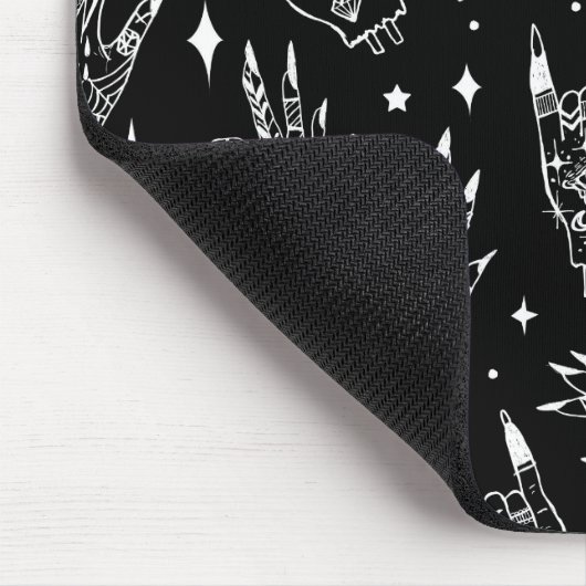 Drijvende Gothic Witchy Hands Muismat (Hoek)