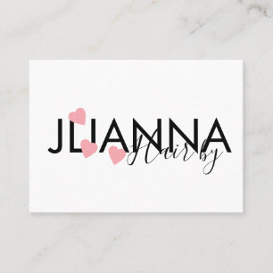 Drijvende Hart Make-up Salon Nagels Wimpers   Visitekaartje