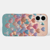 drijvende harten Case-Mate iPhone case (Achterkant (horizontaal))