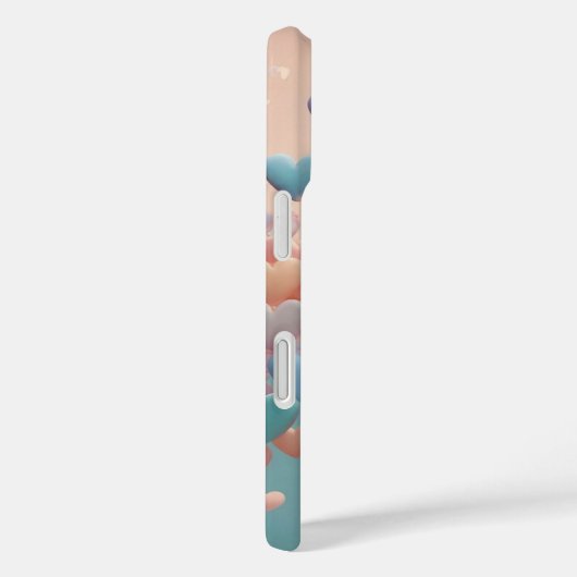 drijvende harten Case-Mate iPhone case (Achterkant / Rechts)