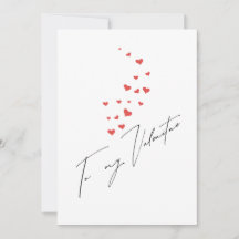 Drijvende harten naar mijn Valentijnscript 