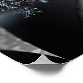 Drijvende hartspiraal poster (Hoek)