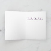 Drijvende hartValentijn Neovictoriaans Feestdagen Kaart (Binnen)