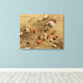 Drijvende herfst canvas afdruk (Insitu (Houten vloer))