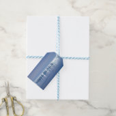 Drijvende ijsberg cadeaulabel (Met Touw)
