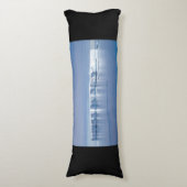 Drijvende ijsberg lichaamskussen (Voorkant Verticaal)