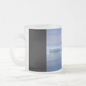 Drijvende ijsberg matglas koffiemok (Links)