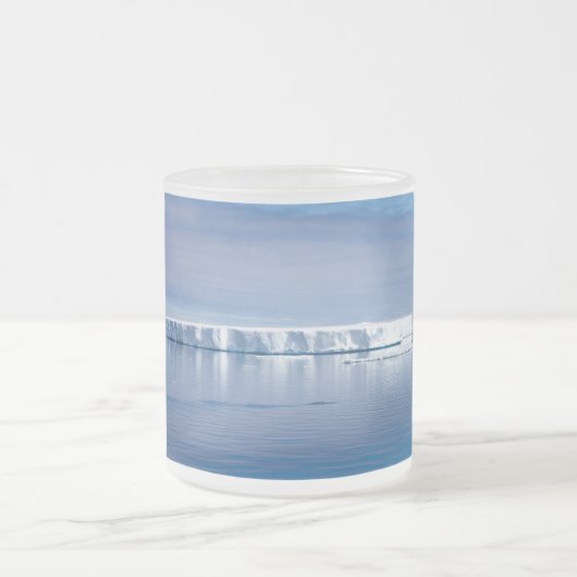 Drijvende ijsberg matglas koffiemok (Center)