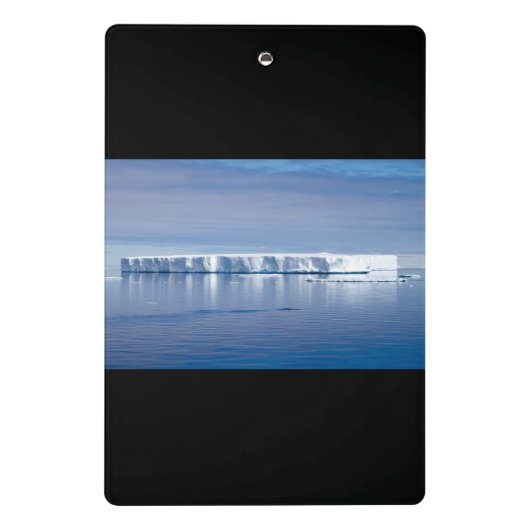 Drijvende ijsberg mini klembord (Achterkant)