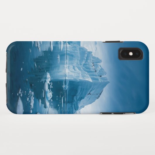 Drijvende ijsberg – Robuuste iPhone-Hoesje Case-Mate iPhone Case (Achterkant (horizontaal))
