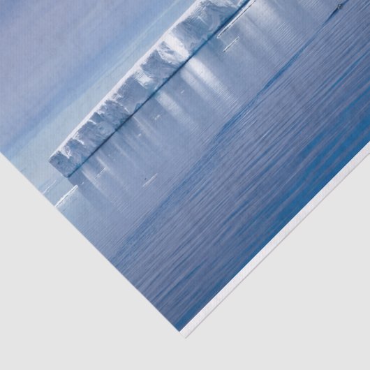 Drijvende ijsberg tissuepapier (Detail)