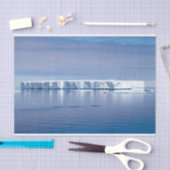 Drijvende ijsberg tissuepapier (Craft)