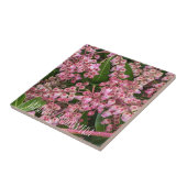 Drijvende Japanse Andromeda Plant Floral Tegeltje (Zijkant)