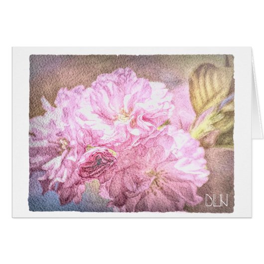 Drijvende kersen/Floral (Voorkant Horizontaal)