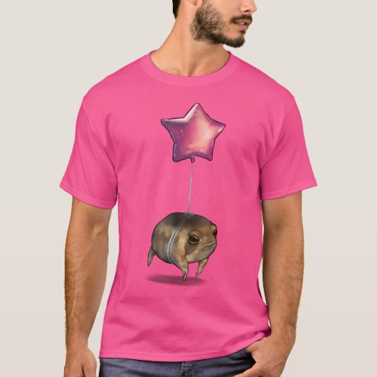 drijvende kikker t-shirt (Voorkant)