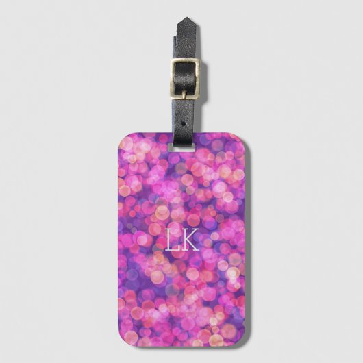 Drijvende kleur bagagelabel (Voorkant (verticaal))