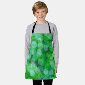 Drijvende kleur schort (Gedragen)