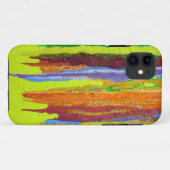 Drijvende kleuren Abstracte tekenontwerpen Case-Mate iPhone Case (Achterkant (horizontaal))