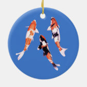 Drijvende Koi Ornament (Achterkant)