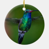 Drijvende kolibrie keramisch ornament (Achterkant)