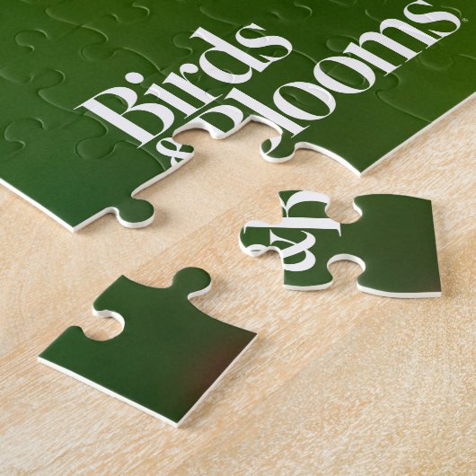 Drijvende kolibrie legpuzzel (Zijkant)